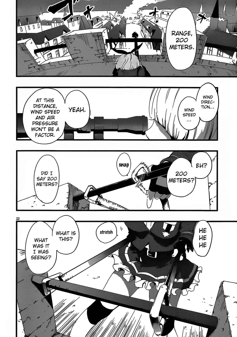 Page 22 Chapter 13 Anti-Magic Academy The 35th Test Platoon
