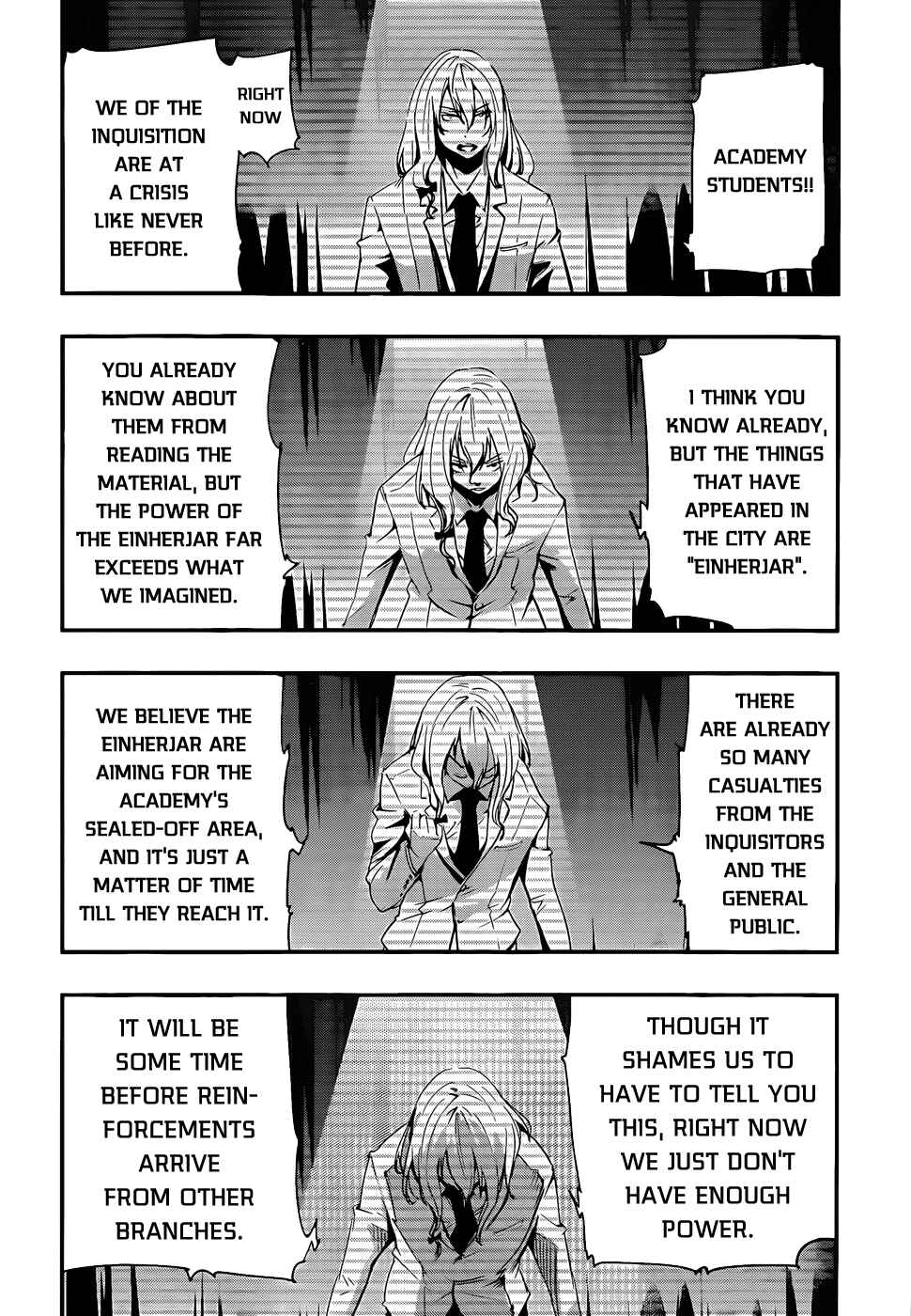 Page 14 Chapter 10 Anti-Magic Academy The 35th Test Platoon