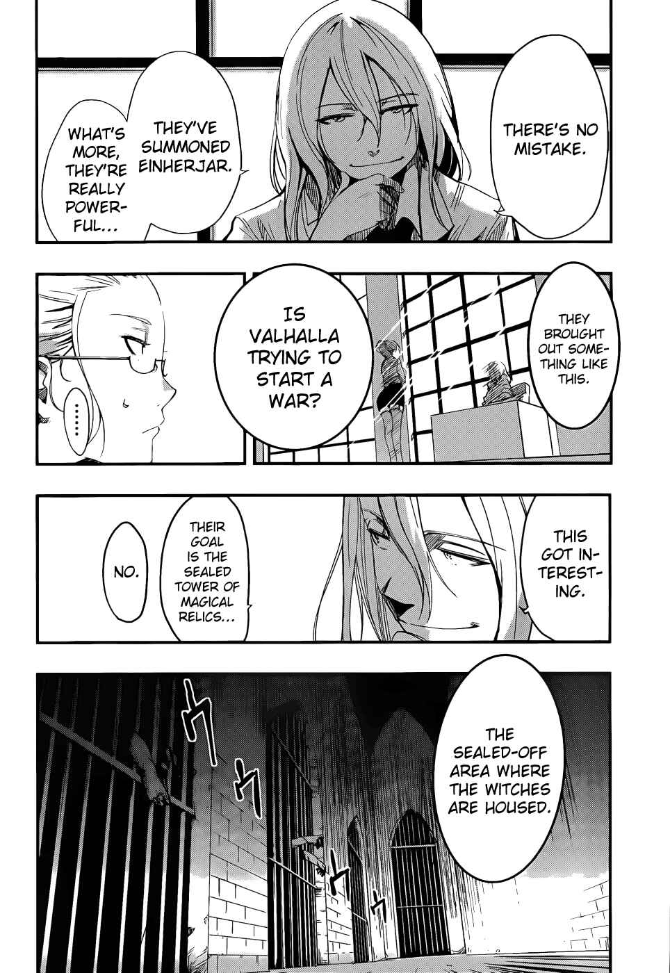 Page 19 Chapter 9 Anti-Magic Academy The 35th Test Platoon