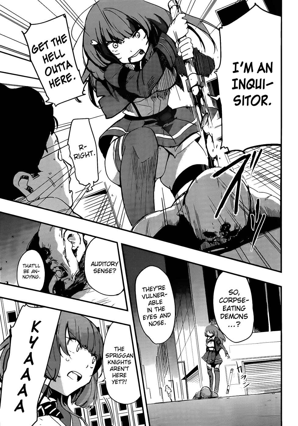 Page 8 Chapter 9 Anti-Magic Academy The 35th Test Platoon