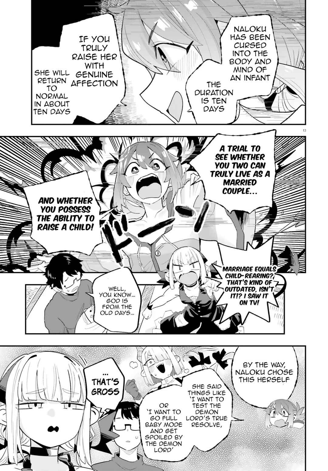 Page 13 Chapter 33 Maou ga Inaka ni Totsuidara