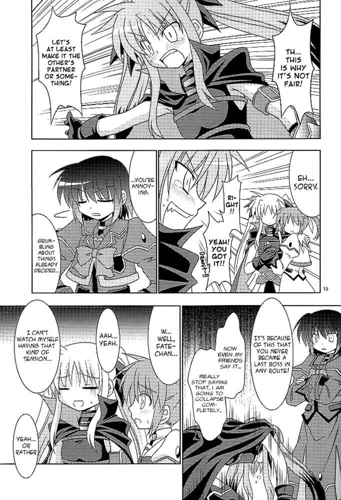 Page 14 Chapter Unknown_2506 Mahou Shoujo Lyrical Nanoha - Baka Survivor (Doujinshi)