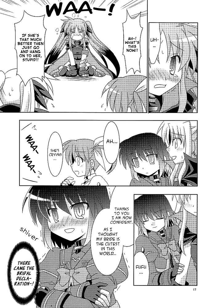 Page 16 Chapter Unknown_2506 Mahou Shoujo Lyrical Nanoha - Baka Survivor (Doujinshi)