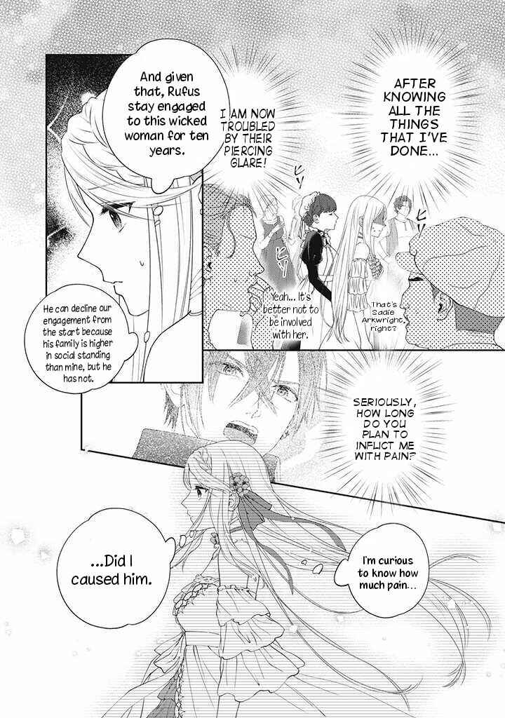 Page 2 Chapter 1.4 10-nenkan Karada wo Nottorare Akujo ni natte Ita Watashi ni, Nidoto Kao wo Miseru na to Konyaku Haki shite Kita Kishi-sama ga Kyou mo Sugatte kuru