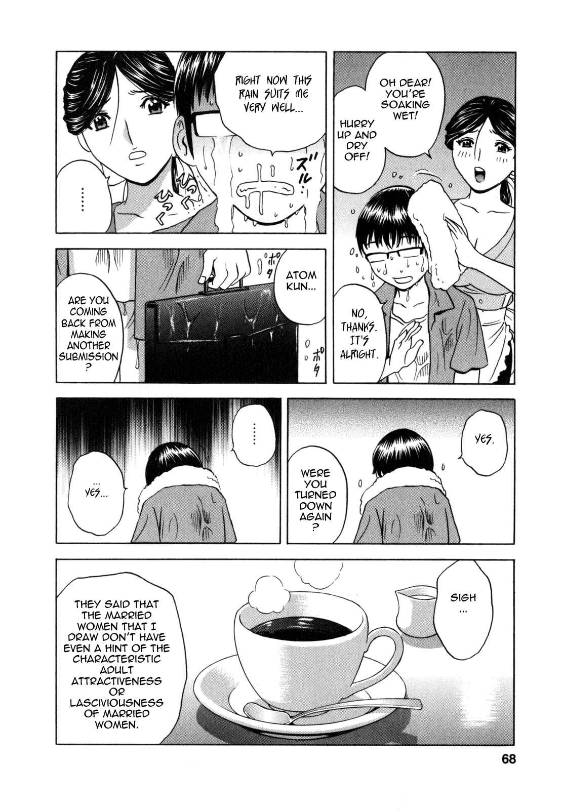 Page 8 Chapter 4 Manga no You na Hitozuma tono Hibi