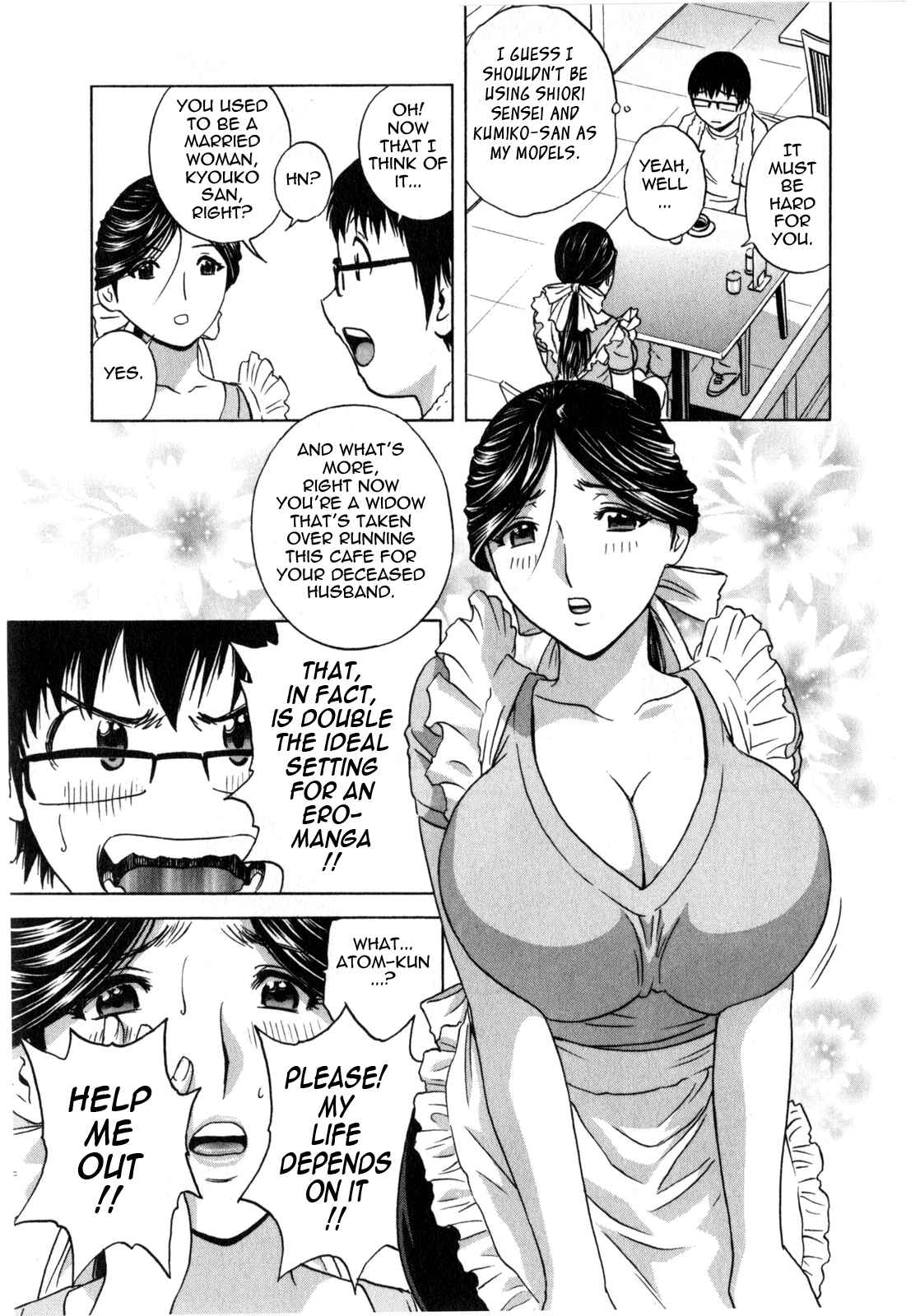 Page 9 Chapter 4 Manga no You na Hitozuma tono Hibi