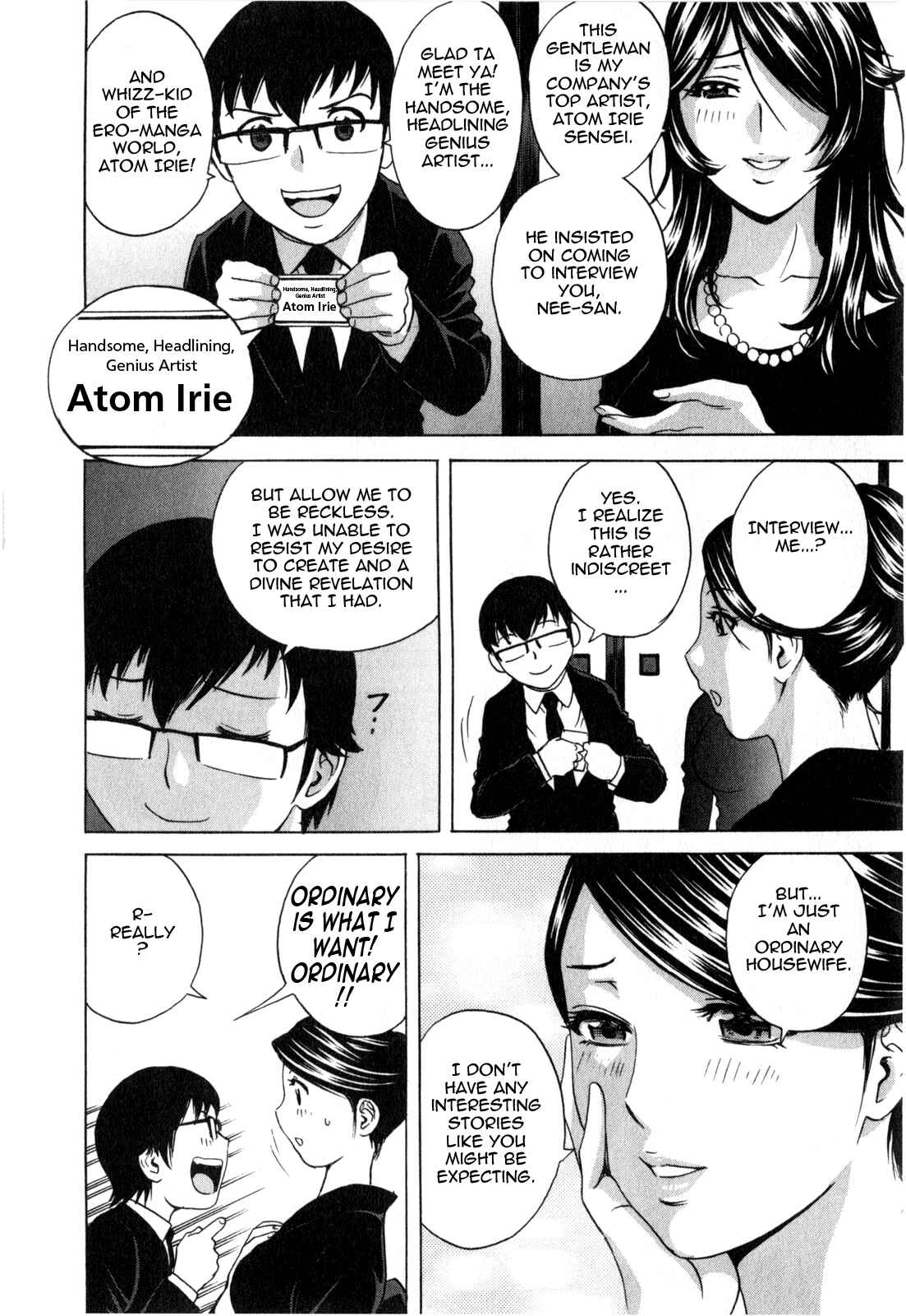 Page 8 Chapter 24 Manga no You na Hitozuma tono Hibi
