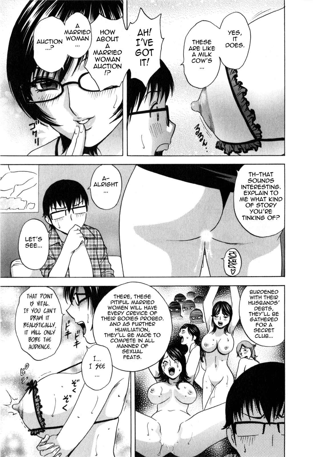 Page 9 Chapter 9 Manga no You na Hitozuma tono Hibi
