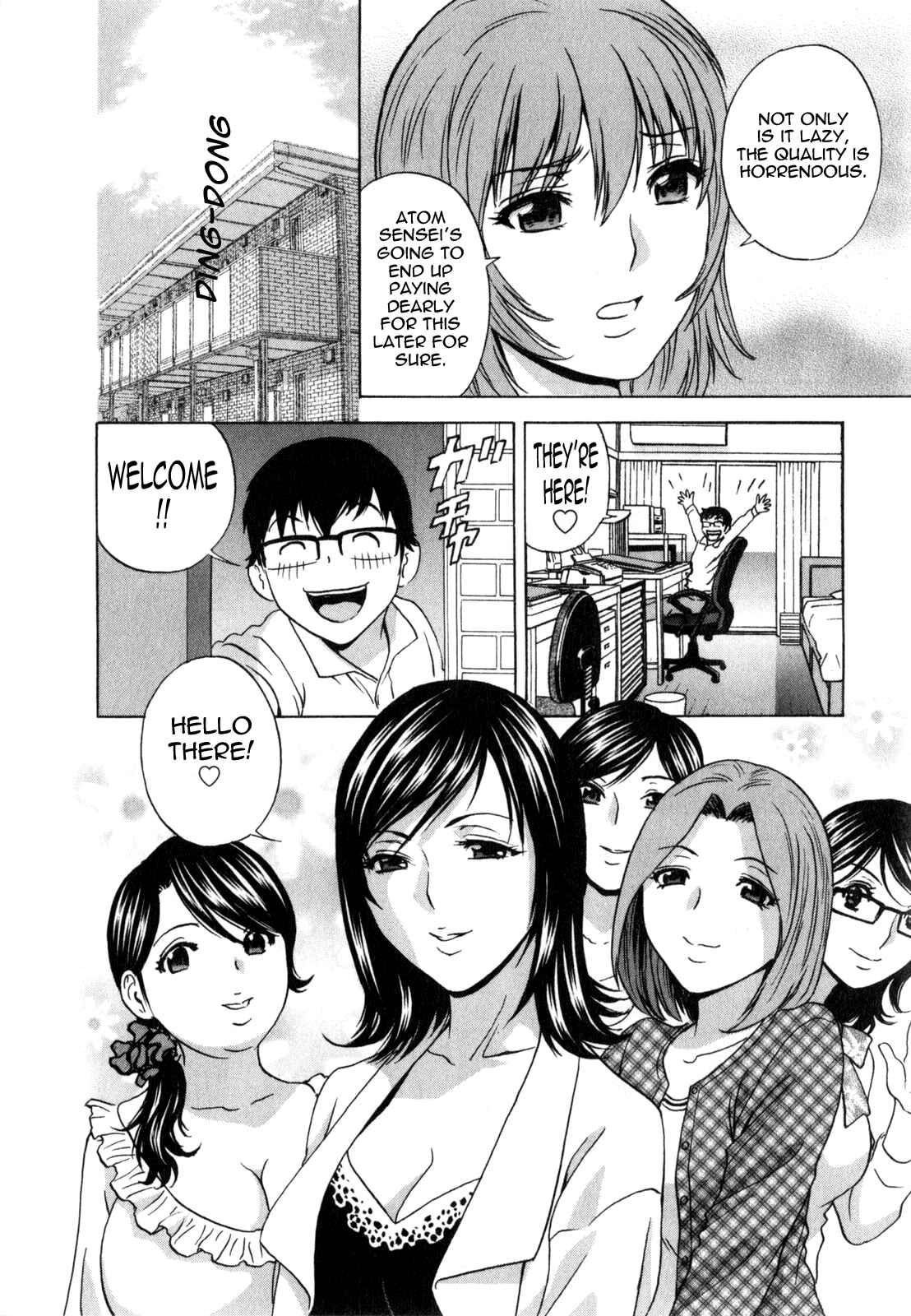 Page 4 Chapter 26 Manga no You na Hitozuma tono Hibi