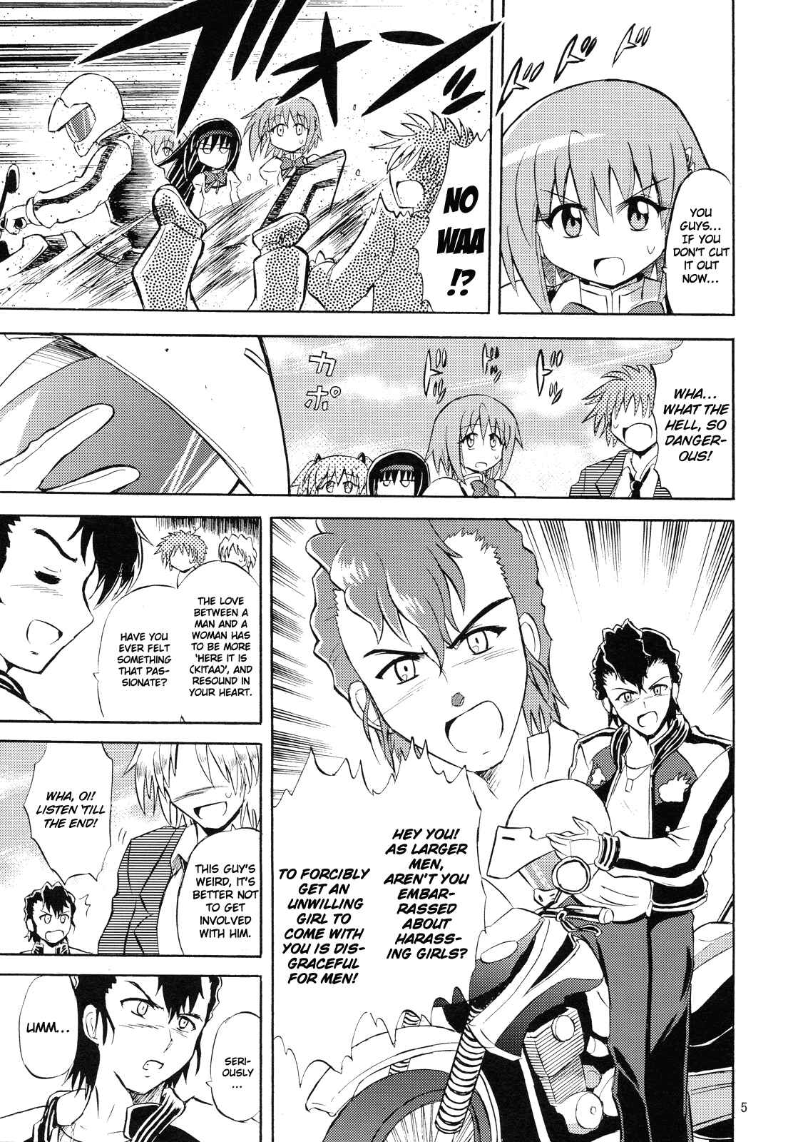 Page 4 Chapter Unknown_42ae Mahou Shoujo x Kamen Rider - Sayaka & Fourze: Mitakihara Taisen MAGIMIX (Doujinshi)