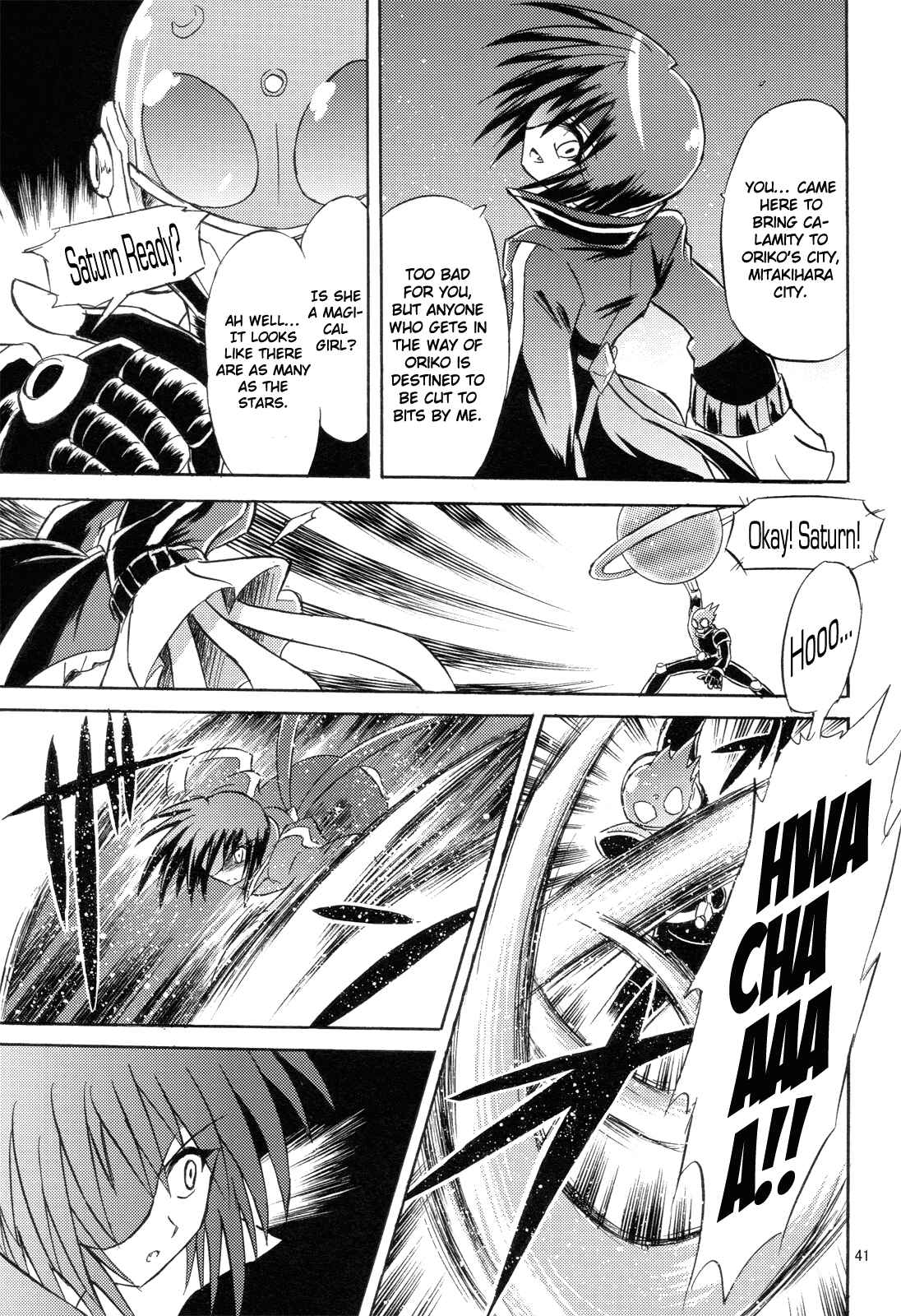 Page 40 Chapter Unknown_42ae Mahou Shoujo x Kamen Rider - Sayaka & Fourze: Mitakihara Taisen MAGIMIX (Doujinshi)