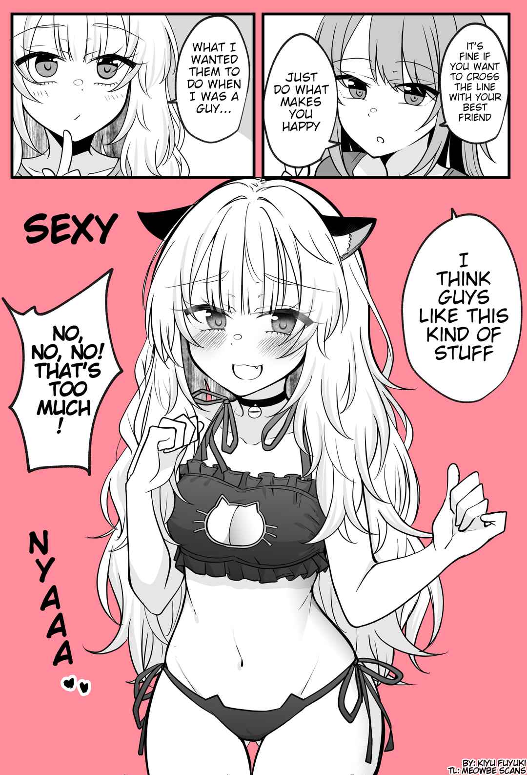 Page 1 Chapter 8 Shinyuu-kun to Issen Koetakute TS-kko-chan