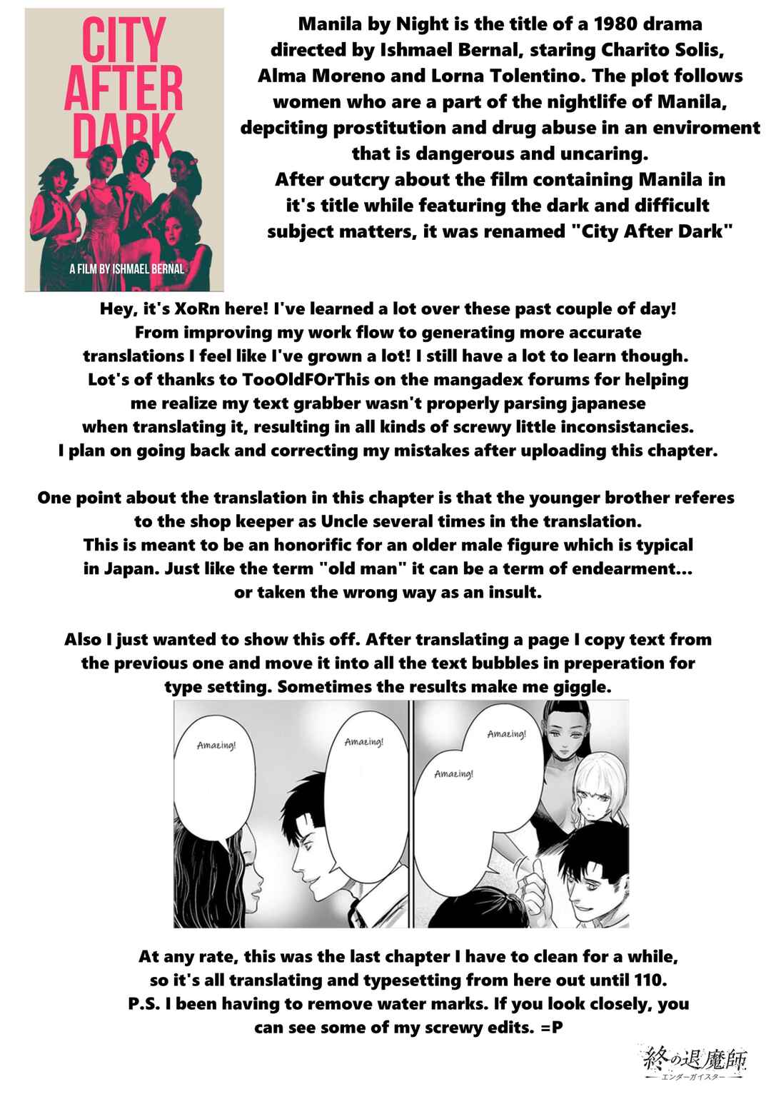 Page 21 Chapter 91 Tsui no Taimashi ―Ender Geister―