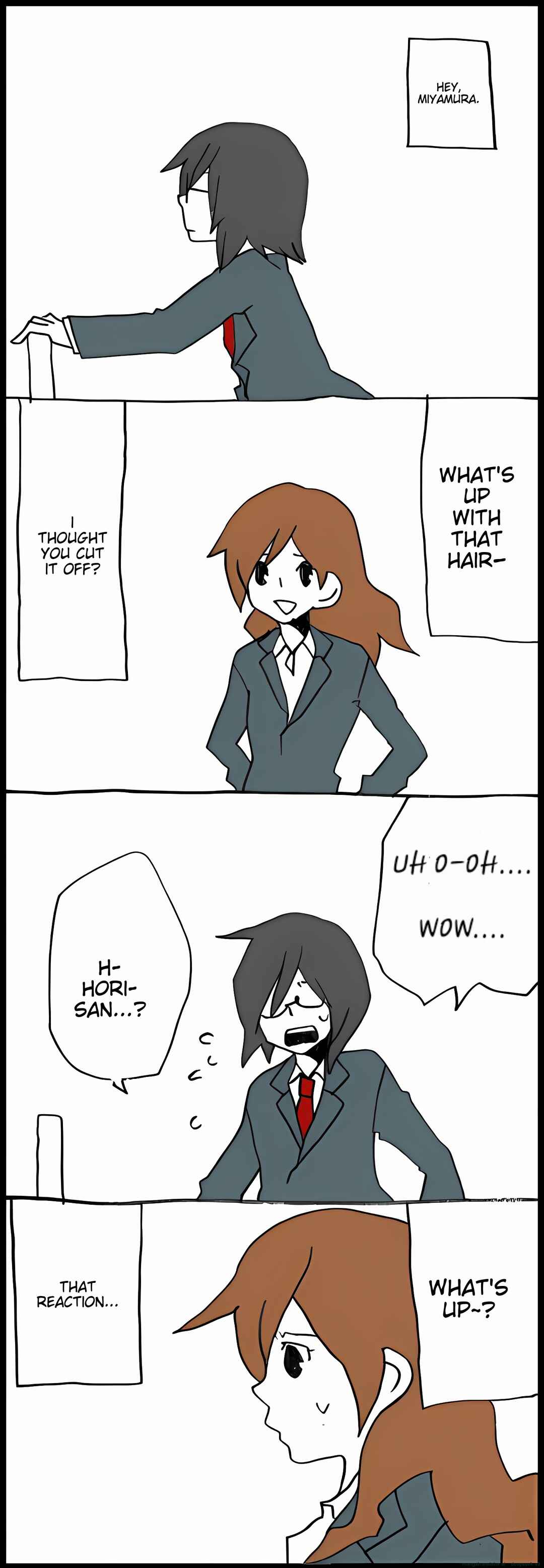 Page 1 Chapter 44 Hori-san to Miyamura-kun