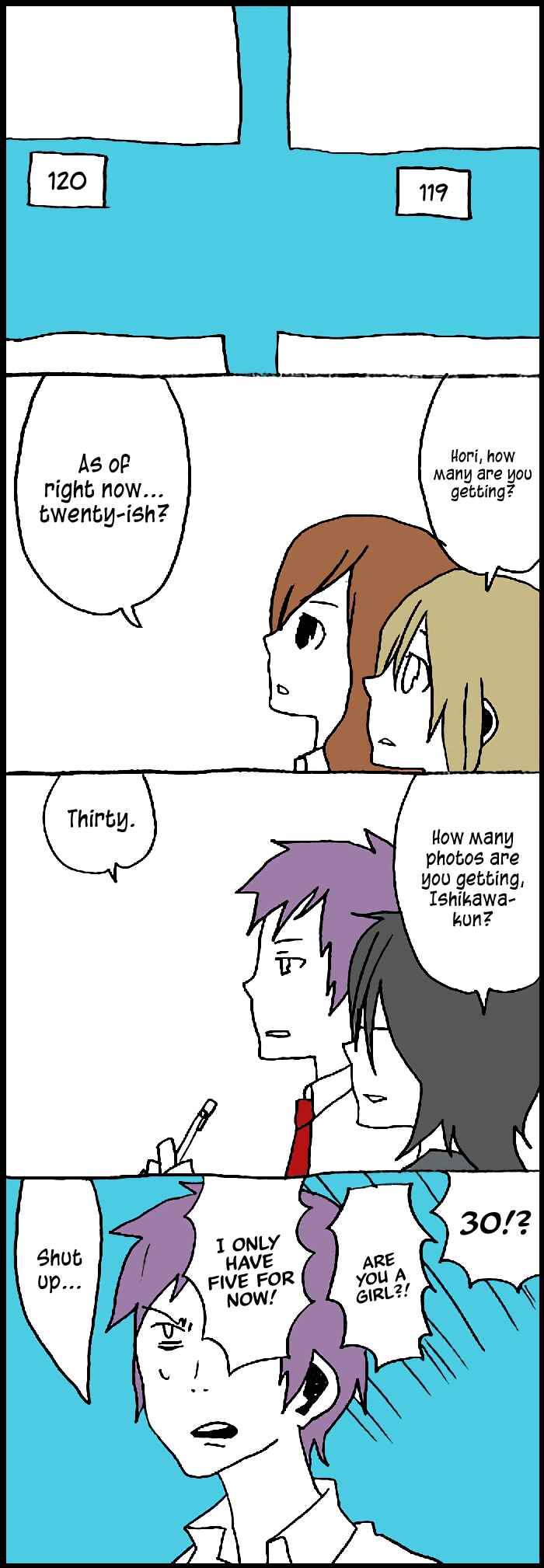 Page 1 Chapter 22 Hori-san to Miyamura-kun