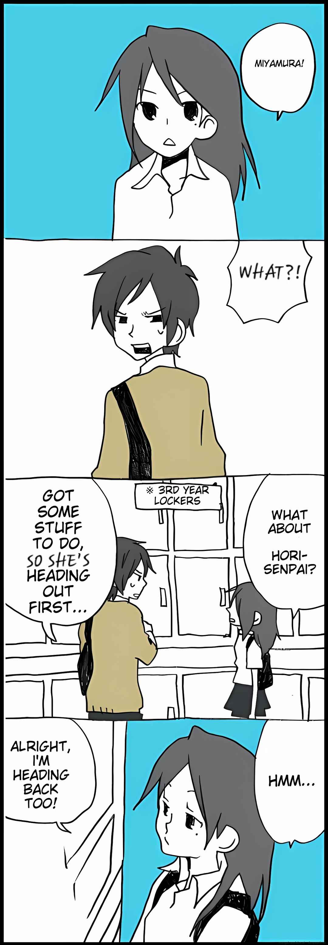 Page 1 Chapter 38 Hori-san to Miyamura-kun