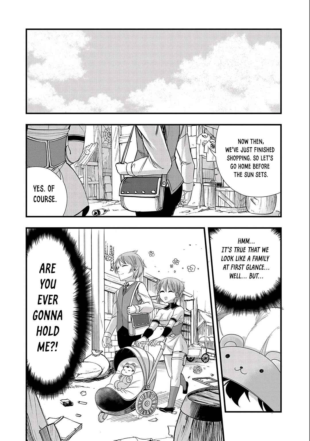 Page 12 Chapter 9 Umareta Chokugo ni Suterareta kedo, Zensei ga Taikensha datta node Yoyuu de Ikitemasu ~Saikyou Akachan Daibousou~