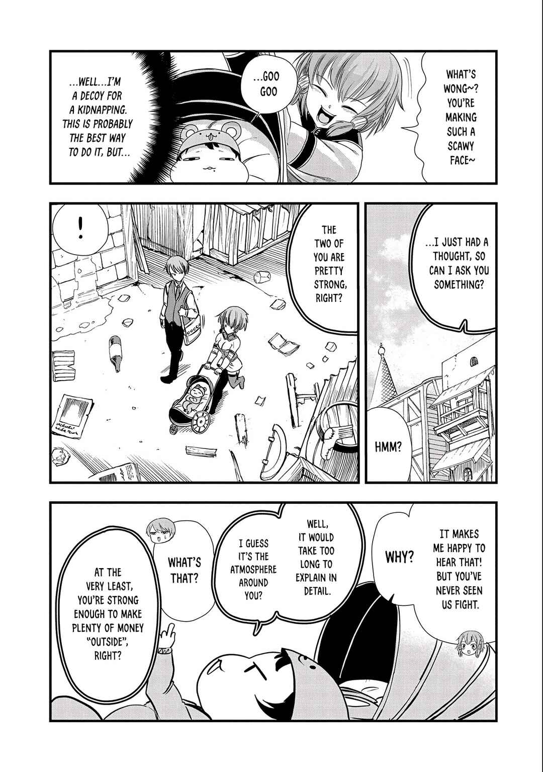 Page 13 Chapter 9 Umareta Chokugo ni Suterareta kedo, Zensei ga Taikensha datta node Yoyuu de Ikitemasu ~Saikyou Akachan Daibousou~
