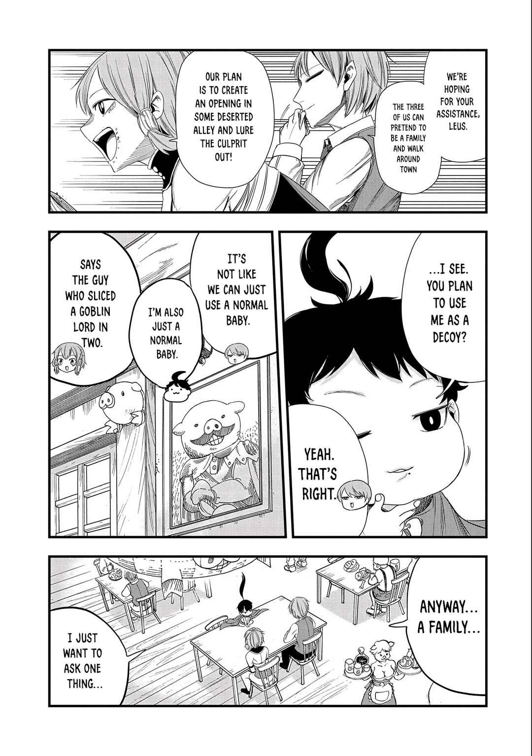 Page 9 Chapter 9 Umareta Chokugo ni Suterareta kedo, Zensei ga Taikensha datta node Yoyuu de Ikitemasu ~Saikyou Akachan Daibousou~