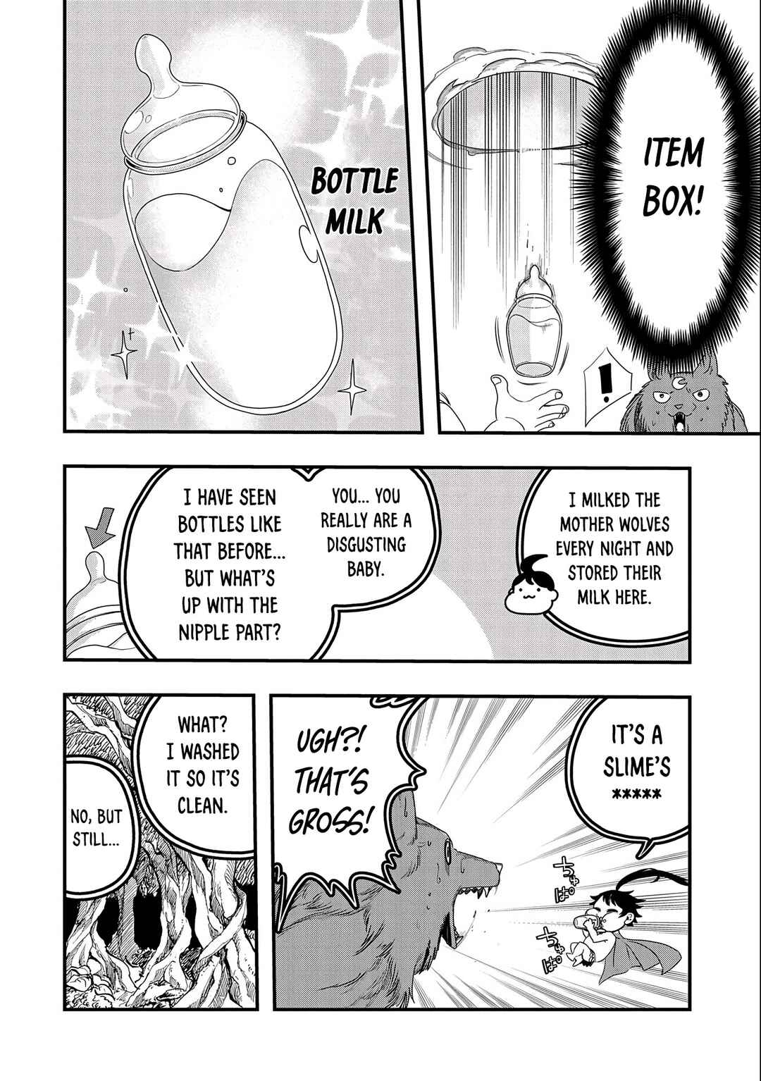 Page 8 Chapter 4 Umareta Chokugo ni Suterareta kedo, Zensei ga Taikensha datta node Yoyuu de Ikitemasu ~Saikyou Akachan Daibousou~