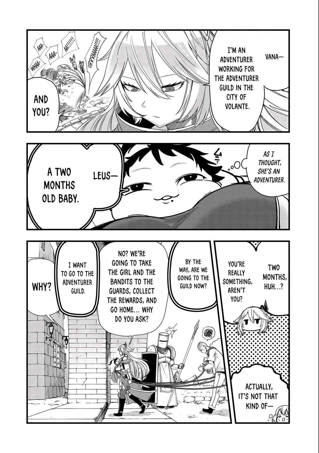 Page 16 Chapter 5 Umareta Chokugo ni Suterareta kedo, Zensei ga Taikensha datta node Yoyuu de Ikitemasu ~Saikyou Akachan Daibousou~