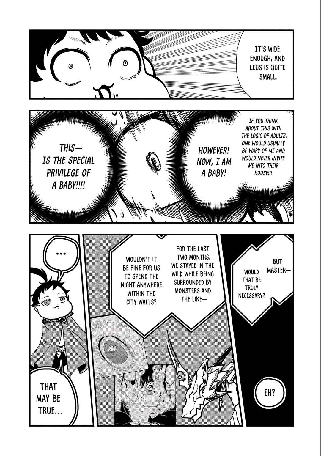 Page 33 Chapter 5 Umareta Chokugo ni Suterareta kedo, Zensei ga Taikensha datta node Yoyuu de Ikitemasu ~Saikyou Akachan Daibousou~