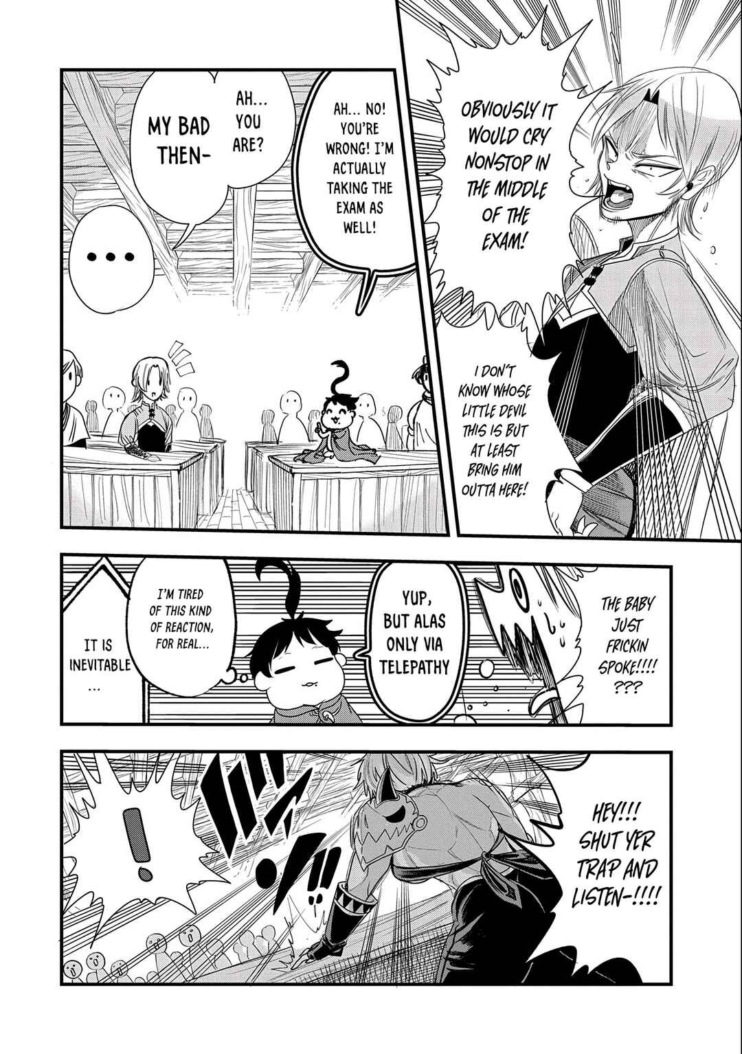 Page 6 Chapter 7 Umareta Chokugo ni Suterareta kedo, Zensei ga Taikensha datta node Yoyuu de Ikitemasu ~Saikyou Akachan Daibousou~