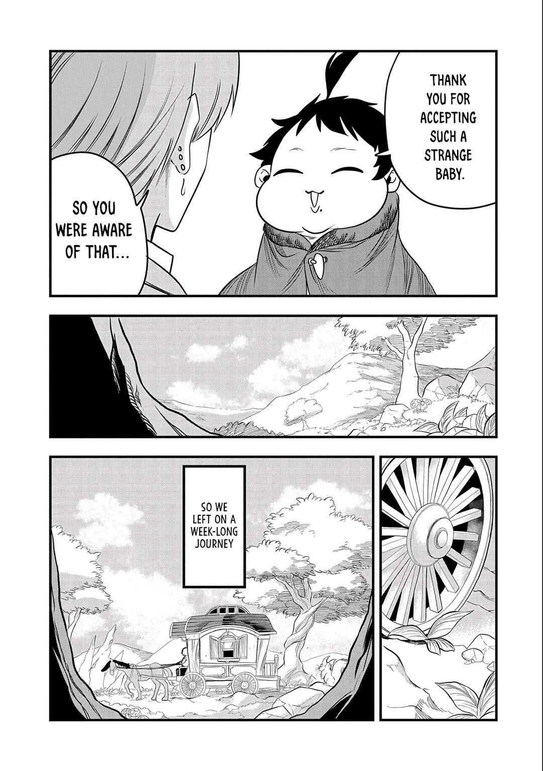 Page 10 Chapter 23 Umareta Chokugo ni Suterareta kedo, Zensei ga Taikensha datta node Yoyuu de Ikitemasu ~Saikyou Akachan Daibousou~