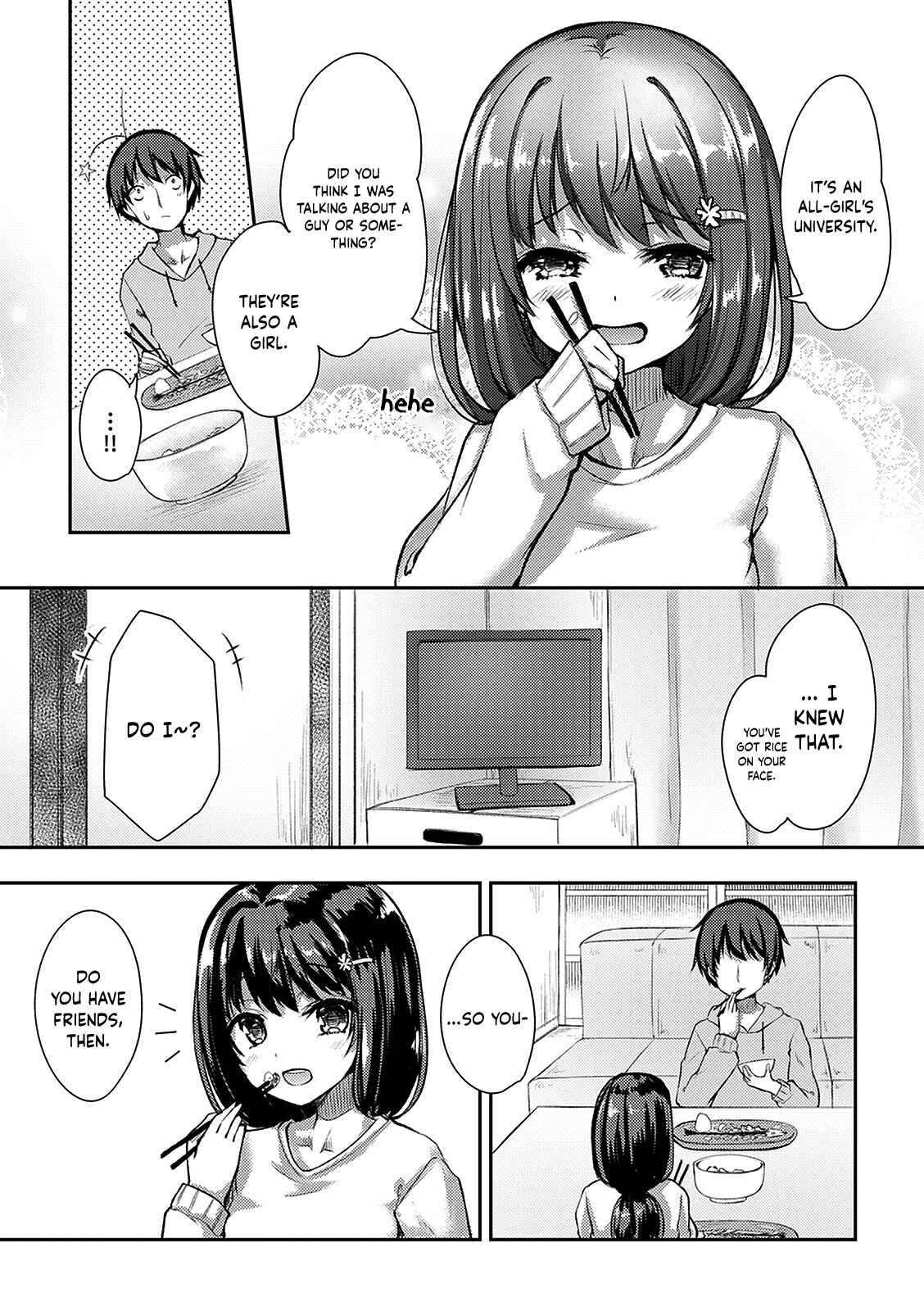 Page 12 Chapter 7 Kuudere Sugiru Mirai no Yome no Mendouna 7-kakan