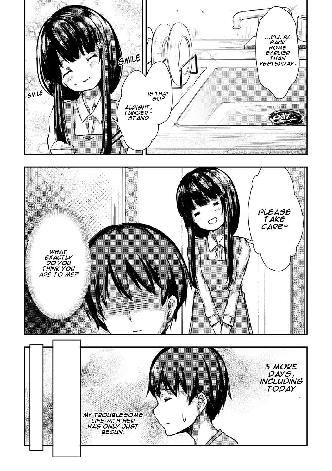 Page 4 Chapter 2 Kuudere Sugiru Mirai no Yome no Mendouna 7-kakan