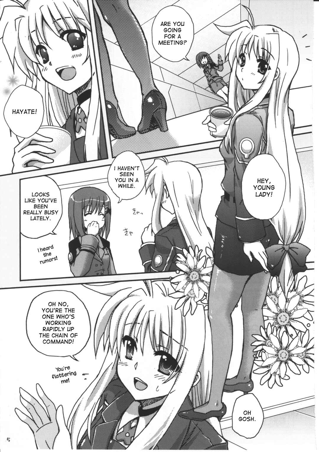 Page 4 Chapter Unknown_d92f Mahou Shoujo Lyrical Nanoha - Mahou Shoujo Lyrical Kinenbi (Doujinshi)