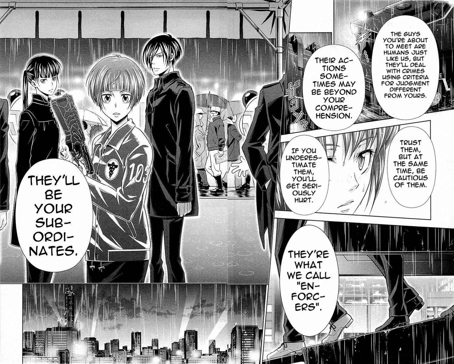 Page 57 Chapter 25 Psycho-Pass - Kanshikan Tsunemori Akane
