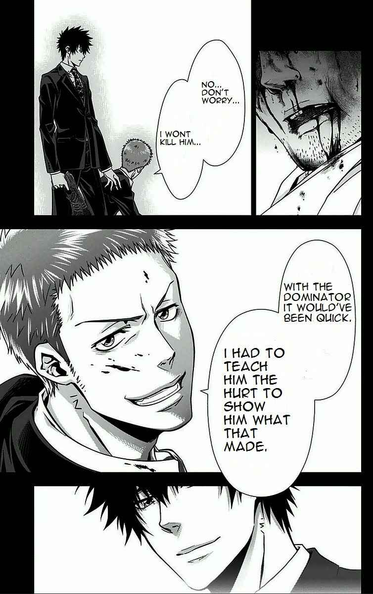 Page 27 Chapter 8 Psycho-Pass - Kanshikan Tsunemori Akane