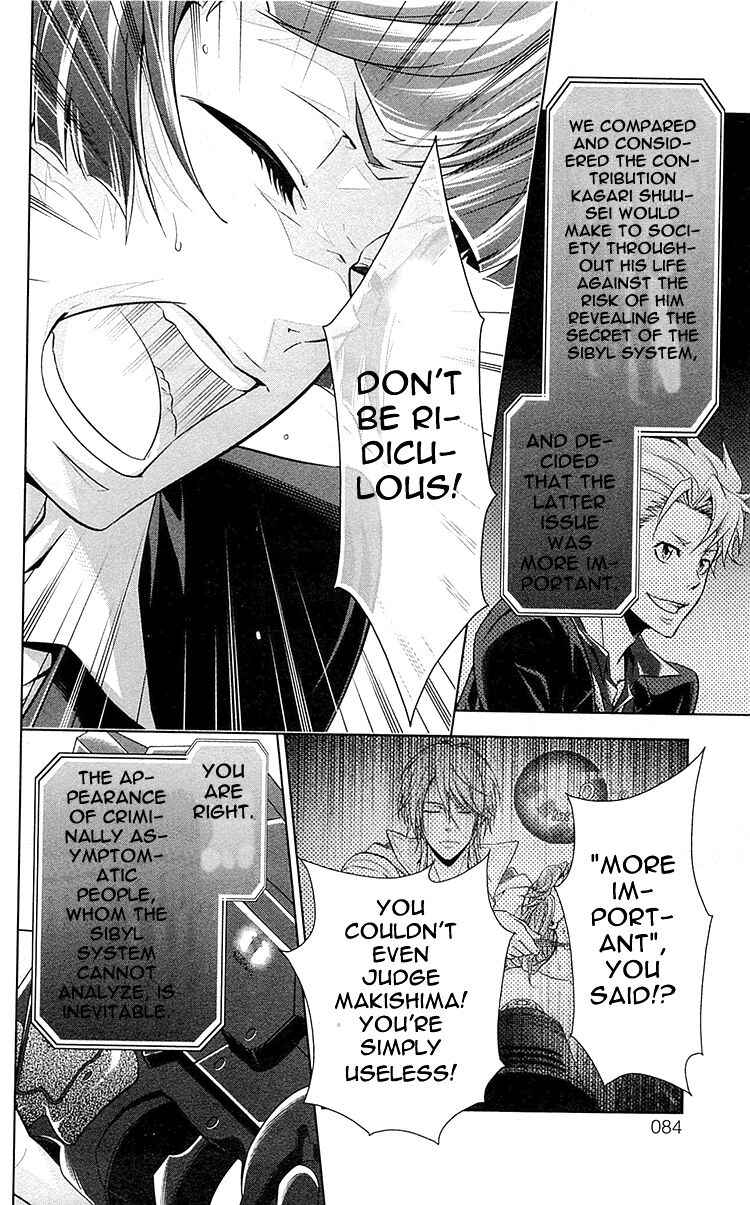 Page 8 Chapter 22 Psycho-Pass - Kanshikan Tsunemori Akane