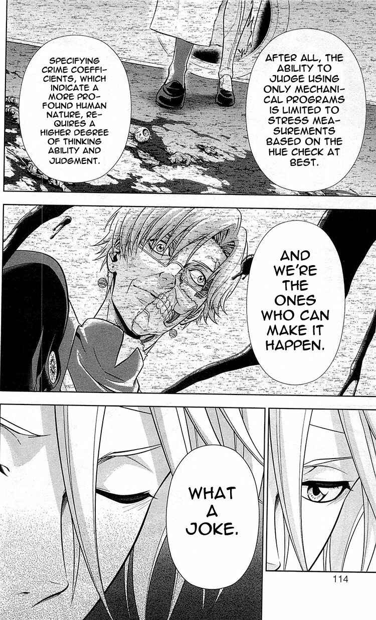 Page 19 Chapter 19 Psycho-Pass - Kanshikan Tsunemori Akane