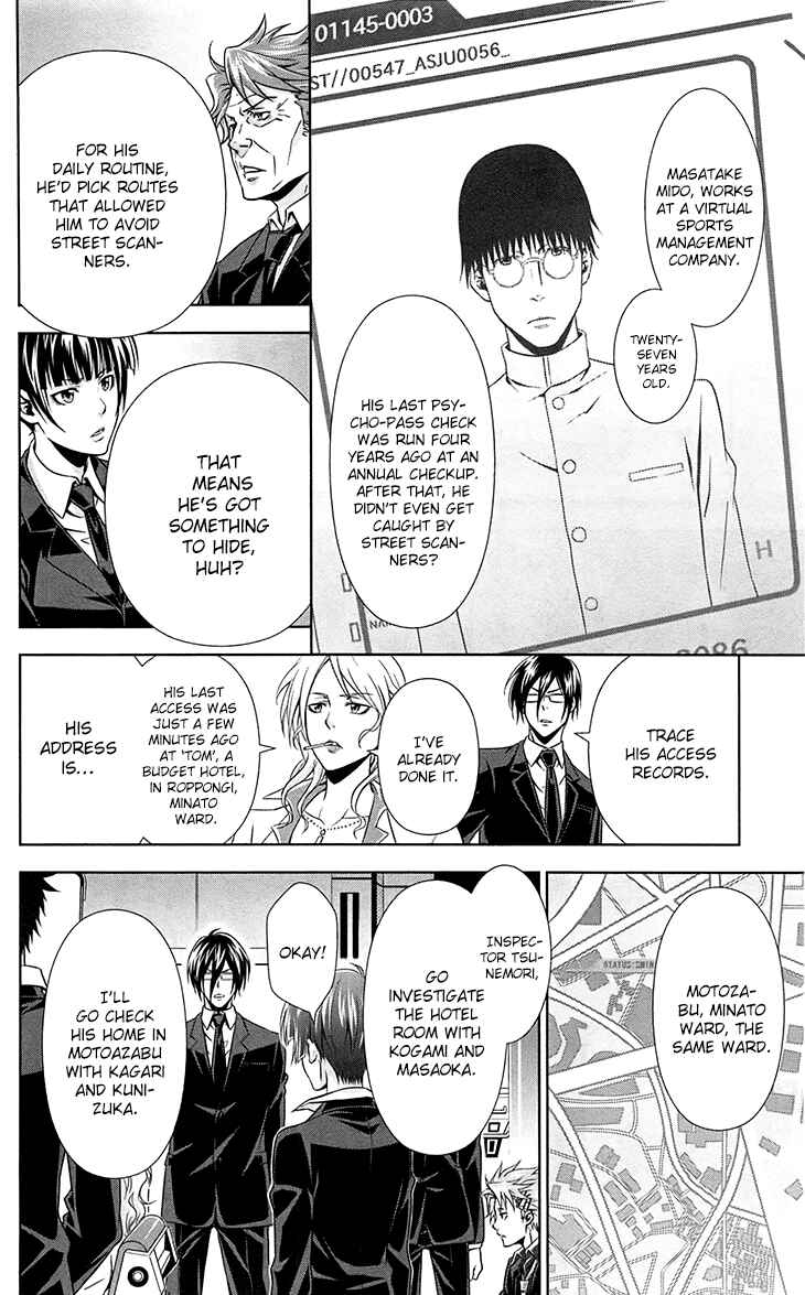 Page 27 Chapter 6 Psycho-Pass - Kanshikan Tsunemori Akane