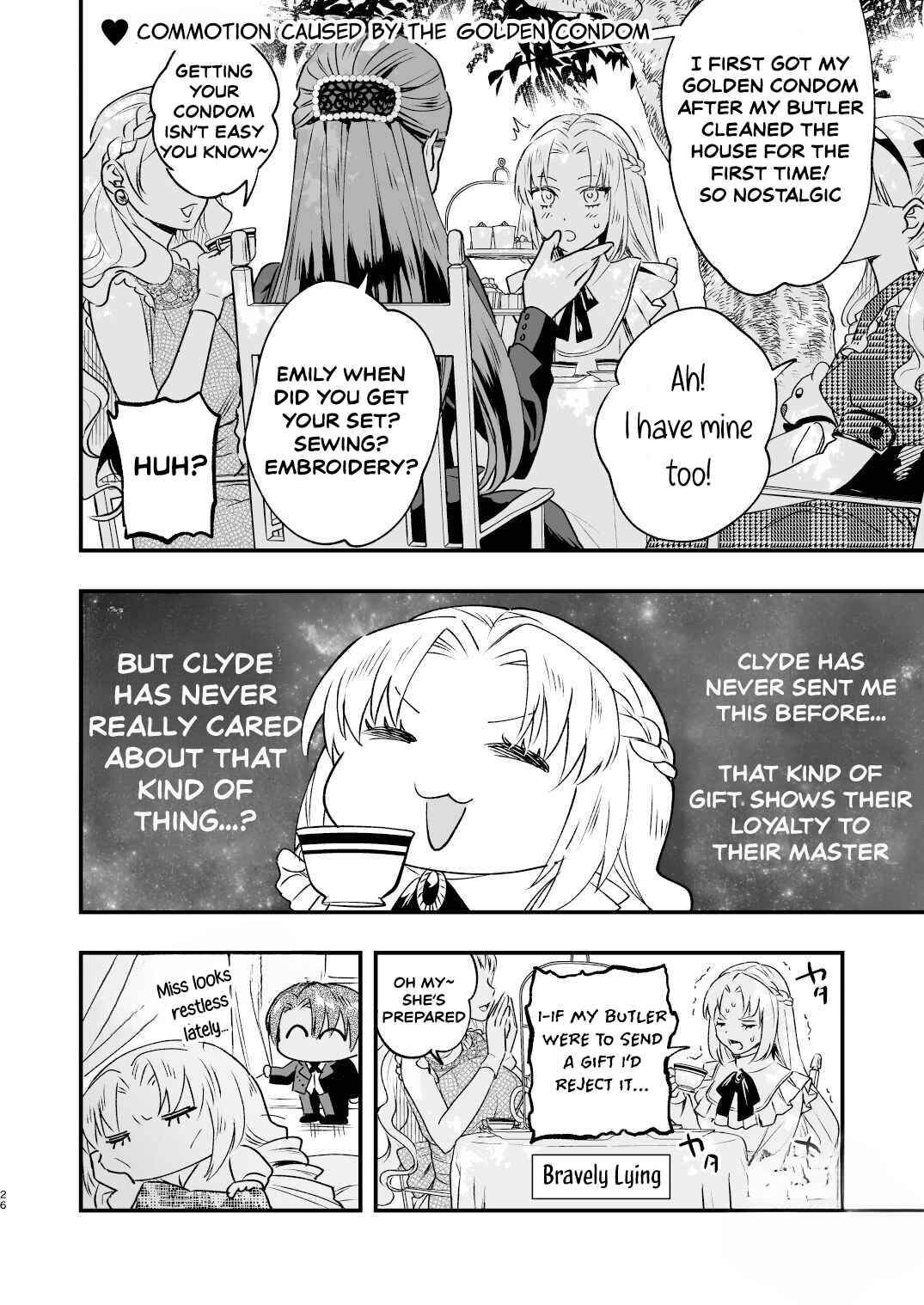 Page 25 Chapter Unknown_8d5a Futanari Ojou-sama wa Juusha to Otawamure
