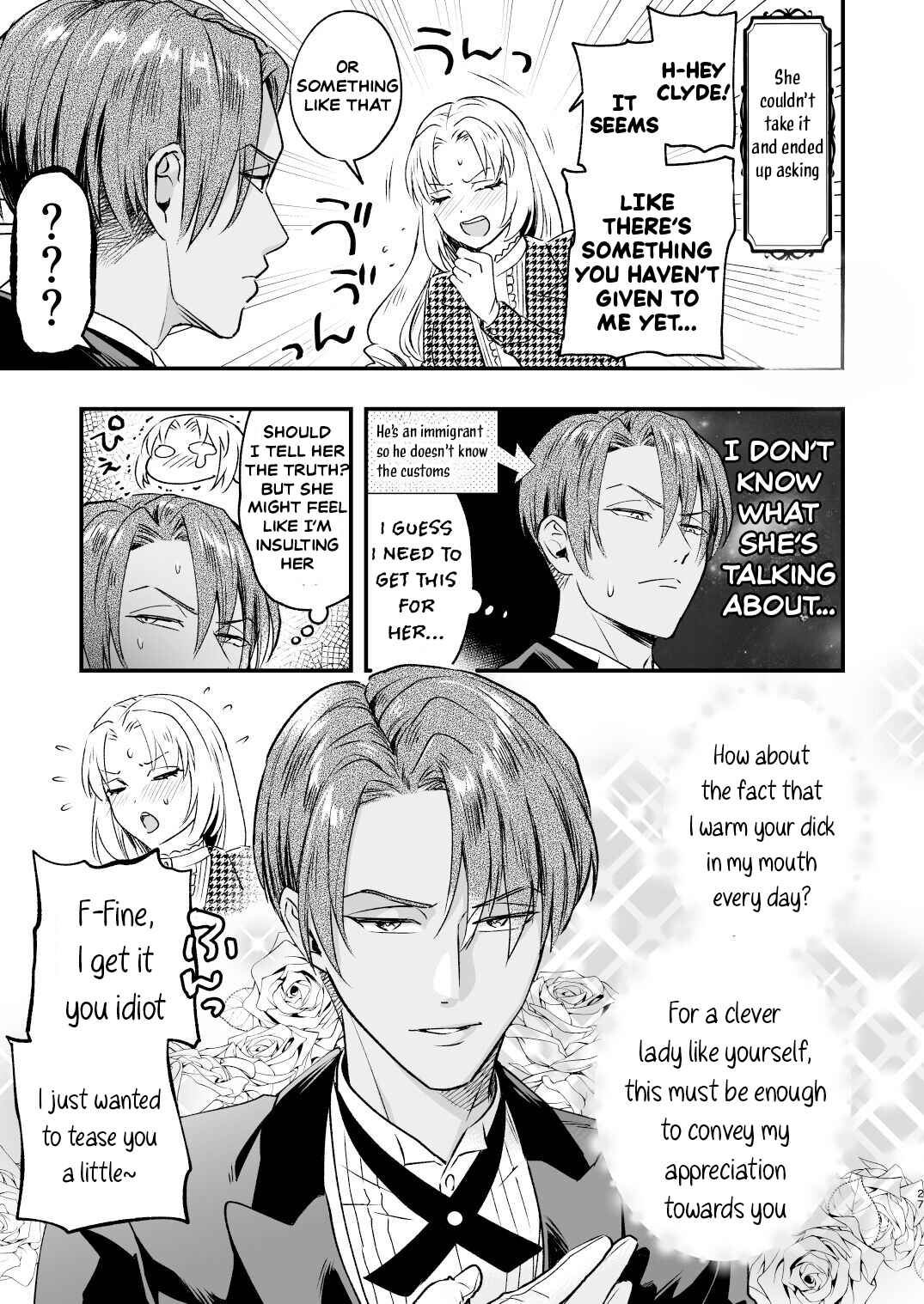 Page 26 Chapter Unknown_8d5a Futanari Ojou-sama wa Juusha to Otawamure