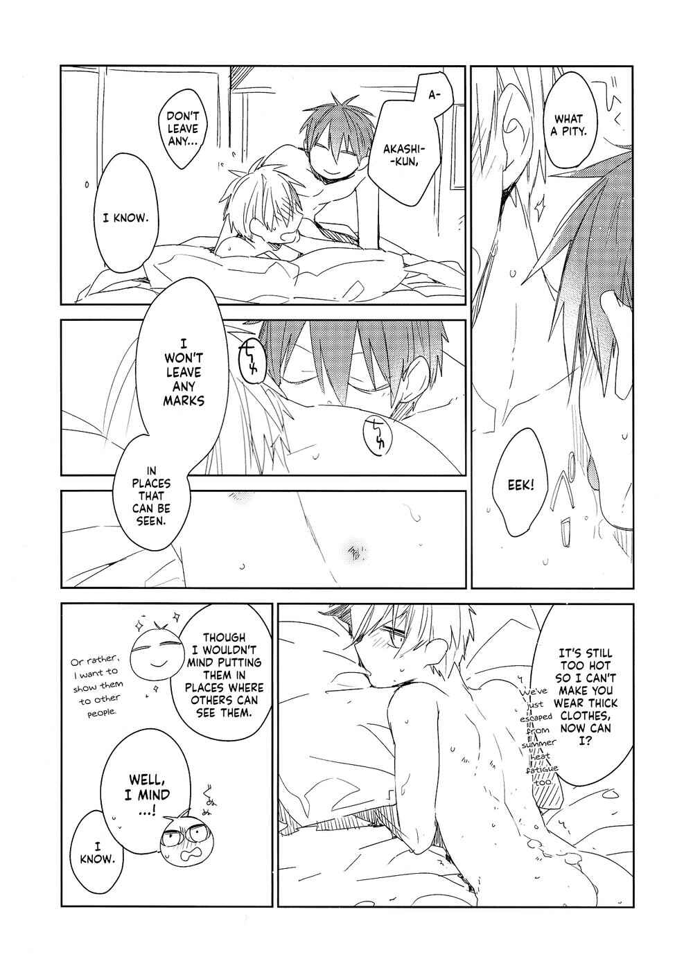Page 4 Chapter Unknown_54e1 Kuroko no Basket - Zansho Omimai Moushiagemasu (Doujinshi)