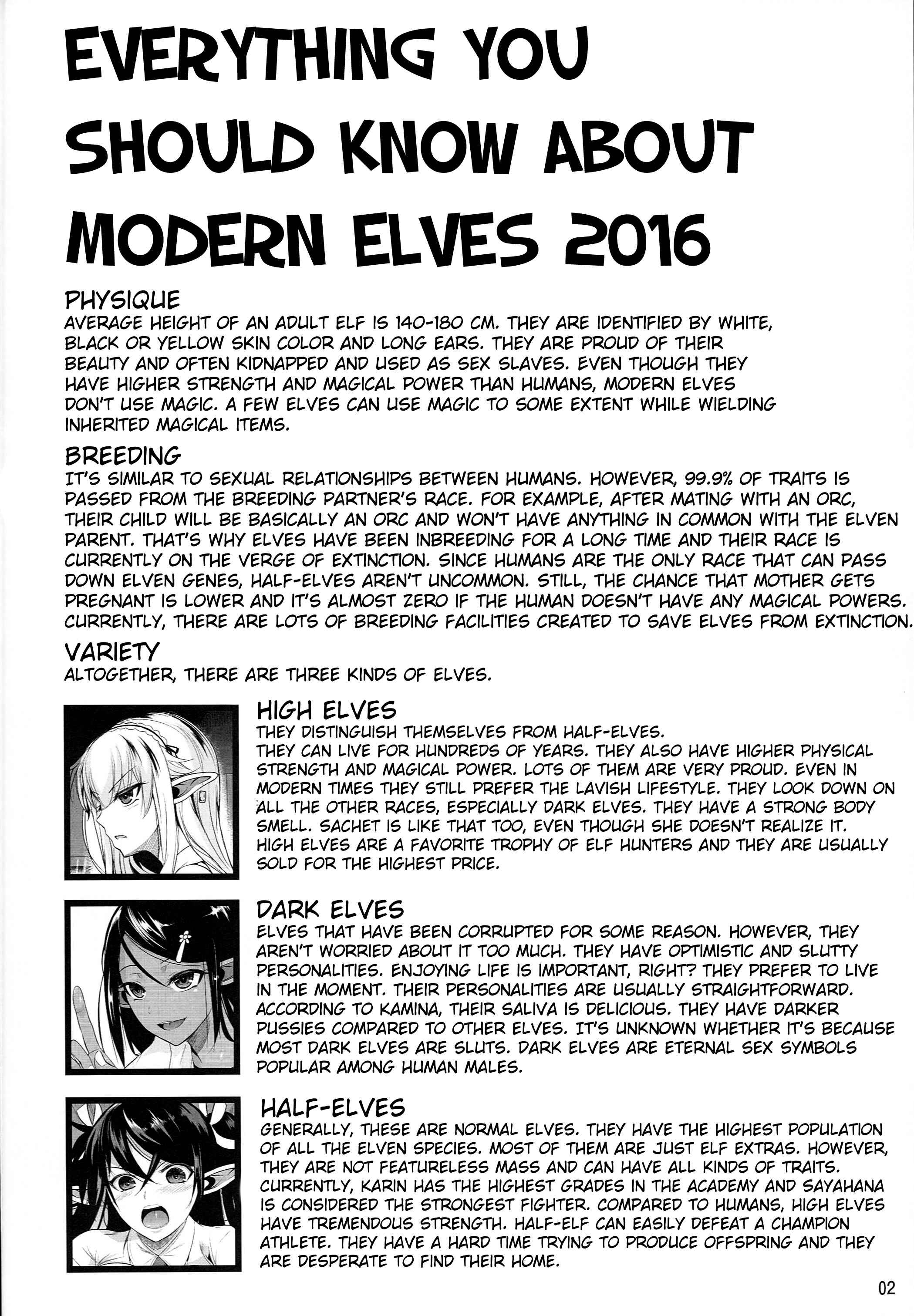 Page 3 Chapter 6 High Elf × High School