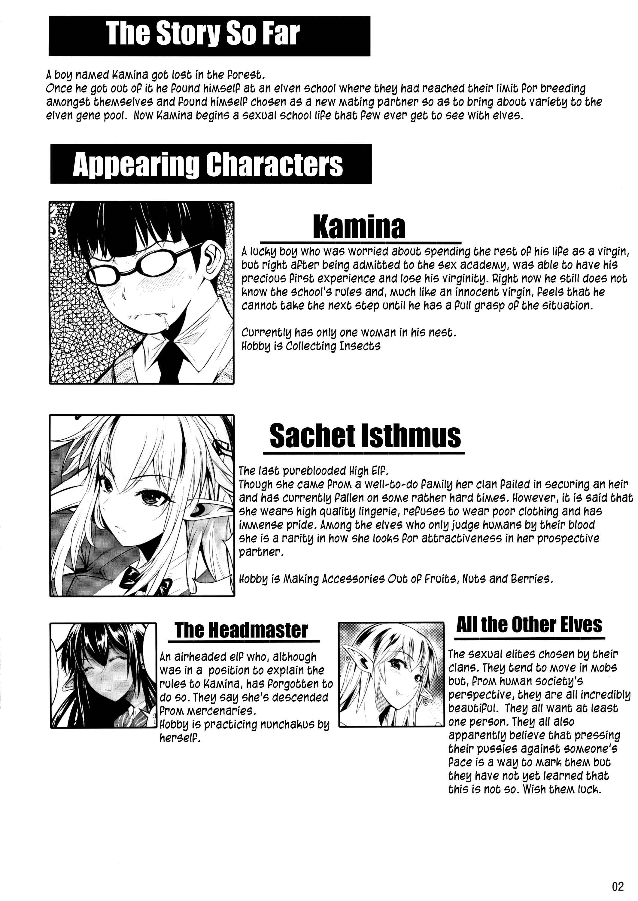 Page 3 Chapter 2 High Elf × High School