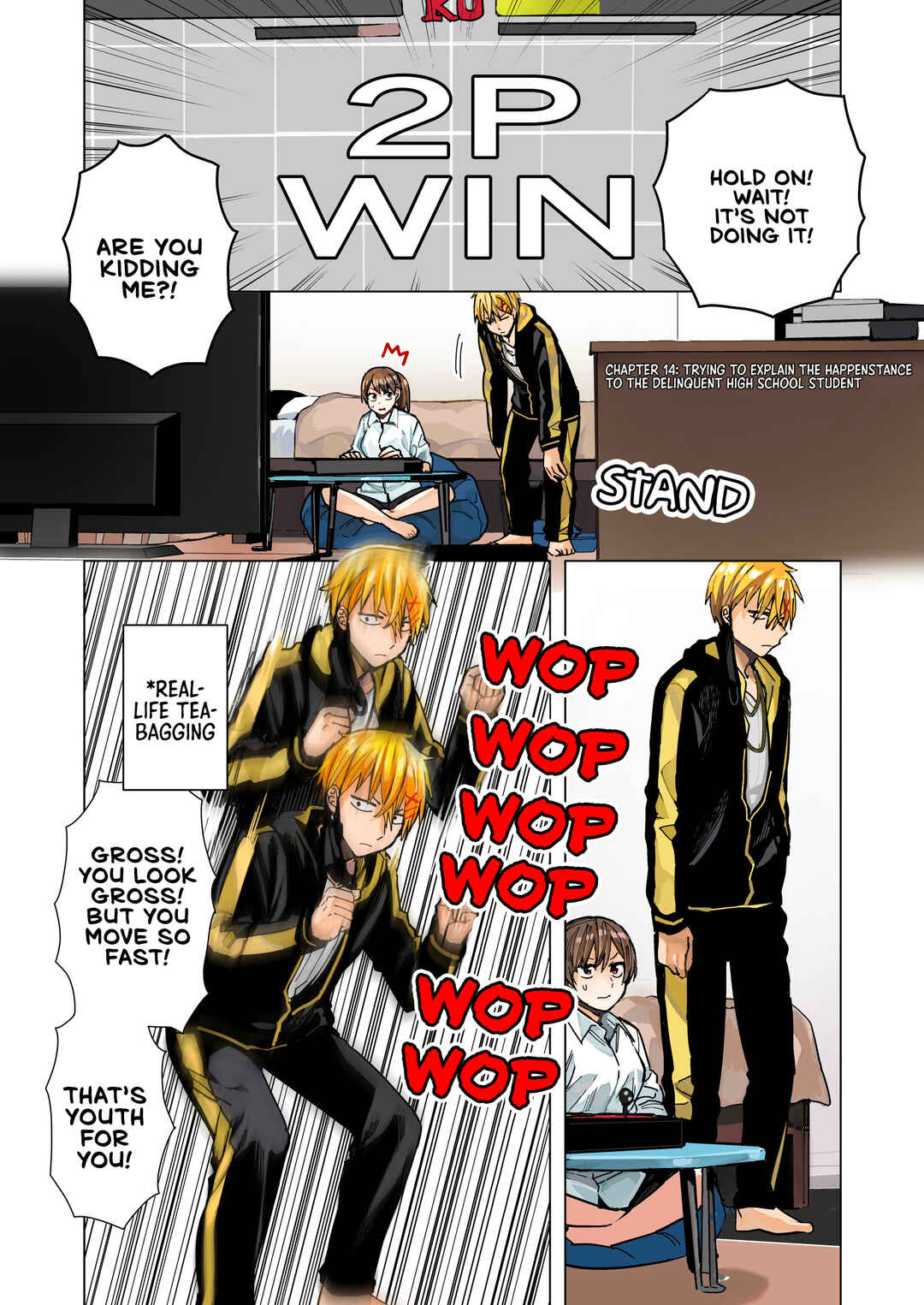 Page 1 Chapter 14 OL ga Gesen de Atta Yankee Danshi Koukousei ni Natsukareru Hanashi