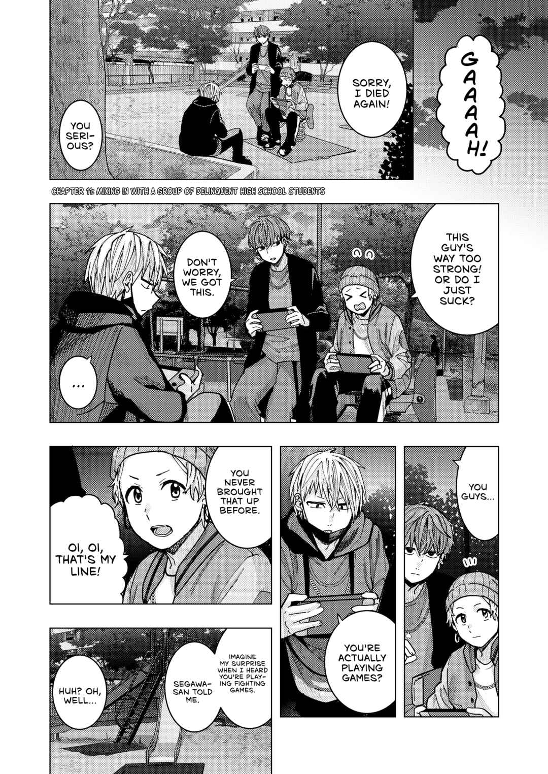 Page 1 Chapter 11 OL ga Gesen de Atta Yankee Danshi Koukousei ni Natsukareru Hanashi