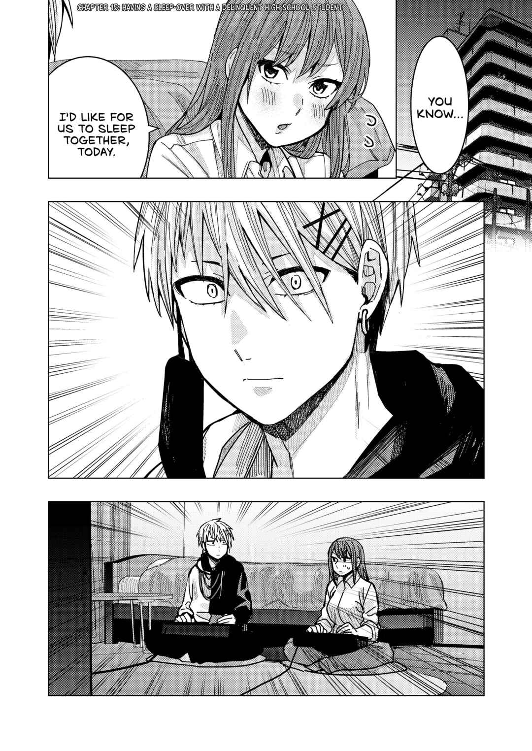Page 1 Chapter 15 OL ga Gesen de Atta Yankee Danshi Koukousei ni Natsukareru Hanashi