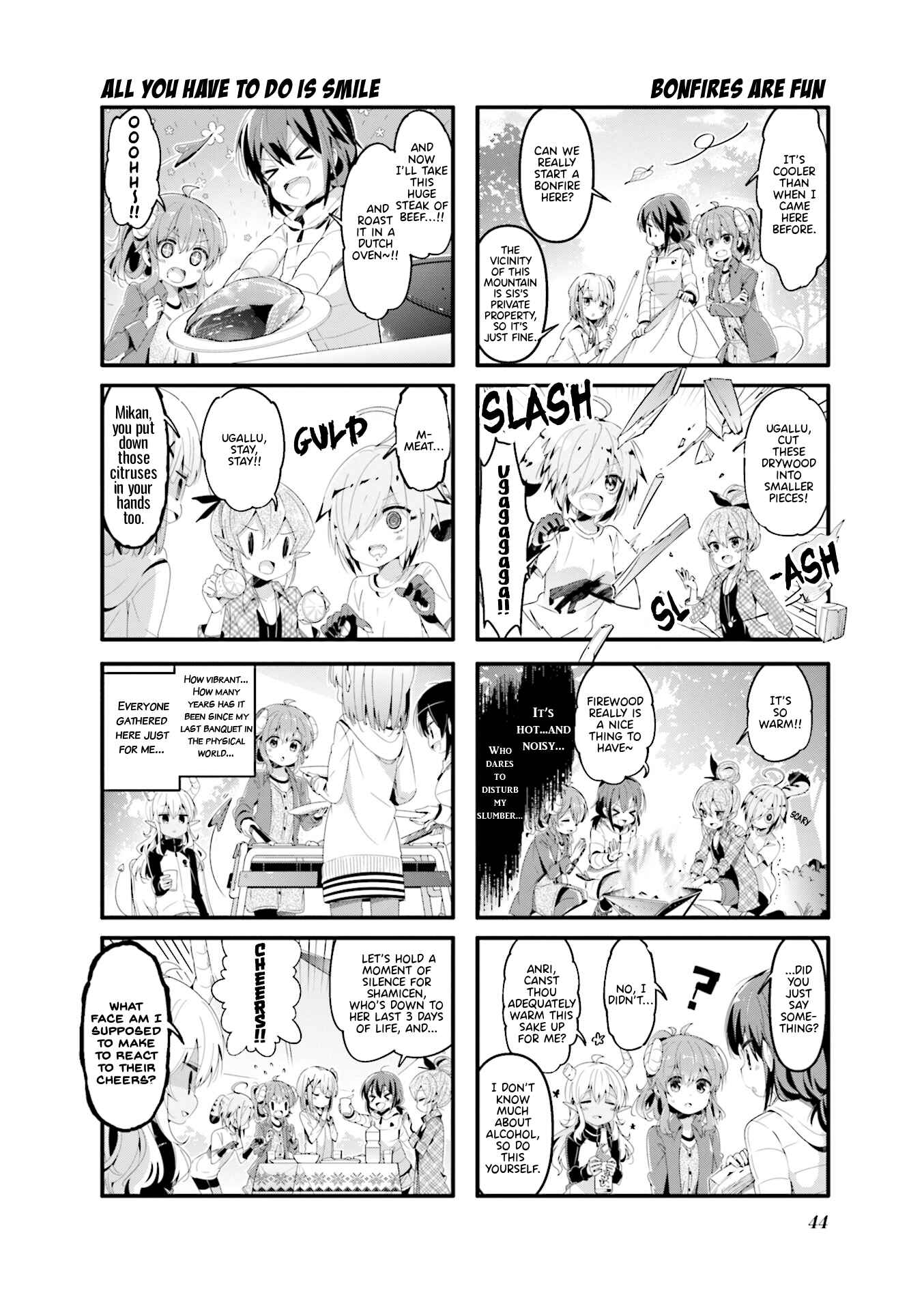 Page 4 Chapter 57 Machikado Mazoku