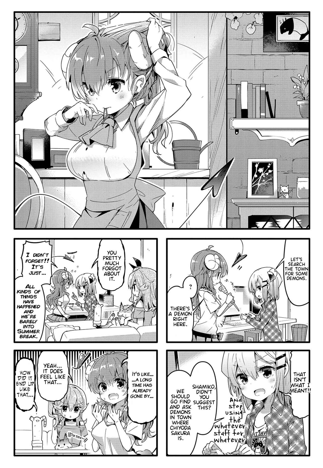 Page 1 Chapter 34 Machikado Mazoku
