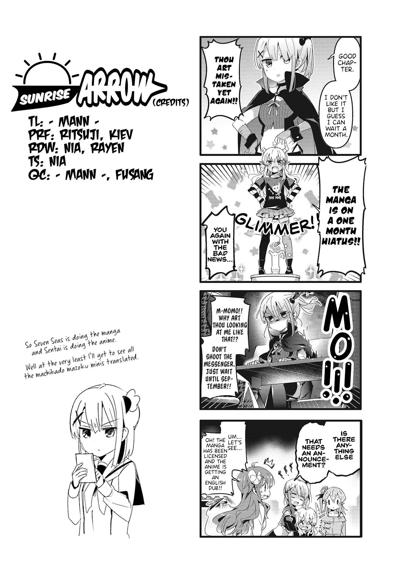 Page 10 Chapter 73 Machikado Mazoku