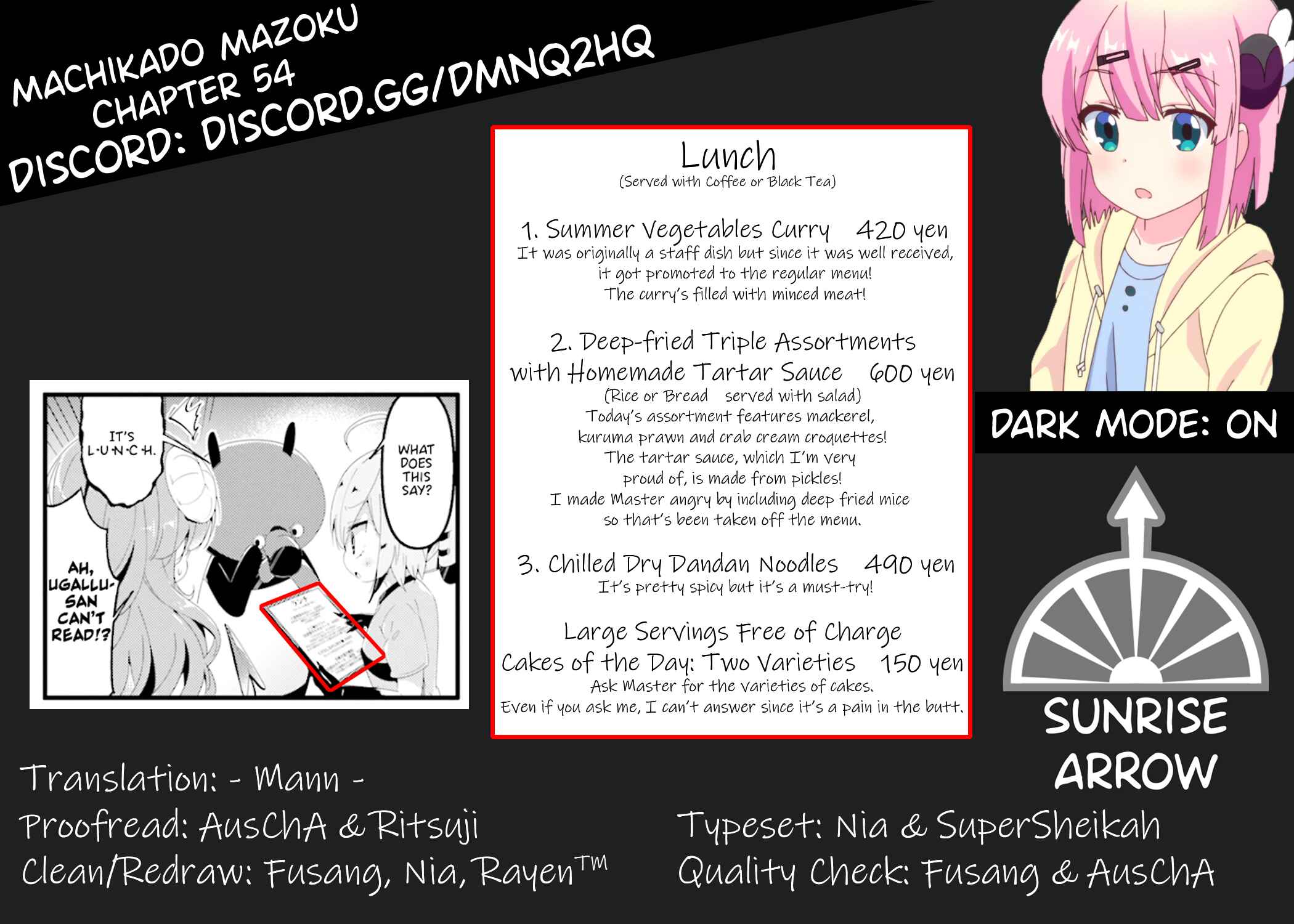 Page 9 Chapter 54 Machikado Mazoku