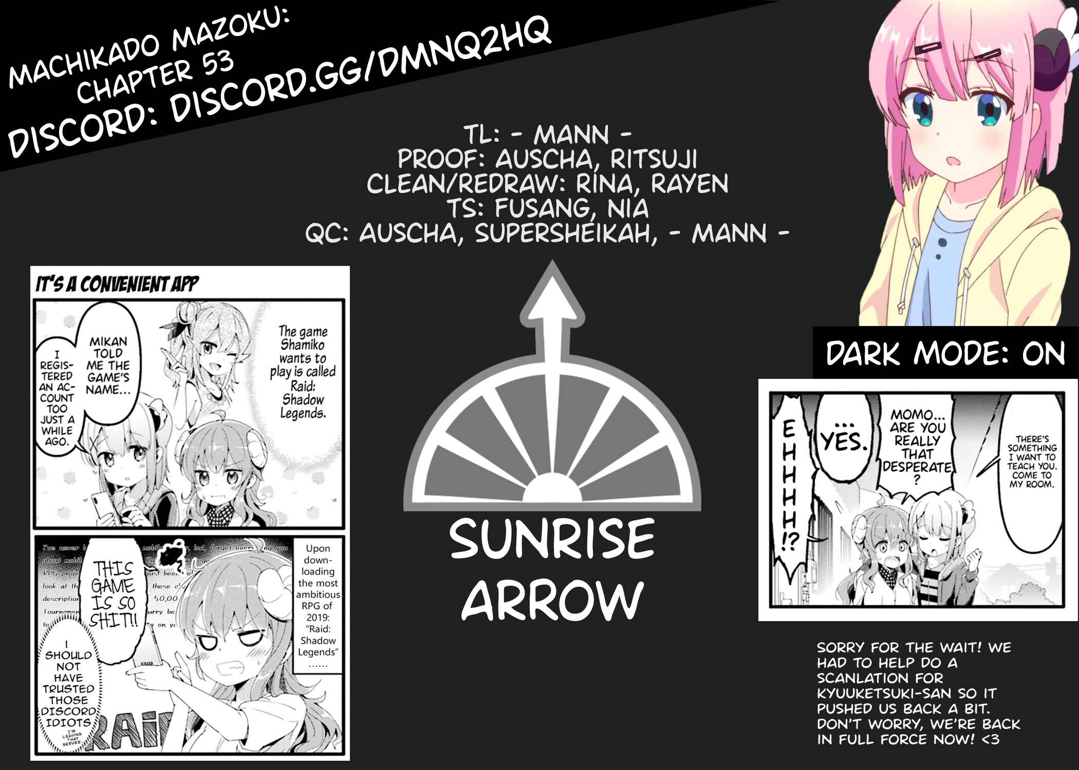 Page 9 Chapter 53 Machikado Mazoku