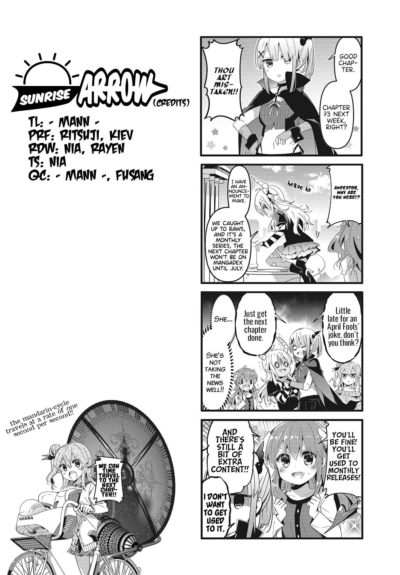 Page 10 Chapter 72 Machikado Mazoku